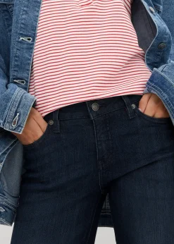 Femme bonprix Jeans|Jean bootcut taille mi-haute, extensible