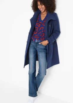 bonprix Jean bootcut taille mi-haute, extensible et confortable|Femme Jeans|Tailles Petite