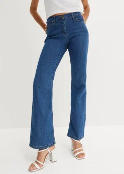 bonprix Jean bootcut taille mi-haute, extensible|Femme Jeans