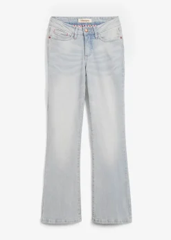 Femme bonprix Jeans|Jean bootcut taille mi-haute, extensible