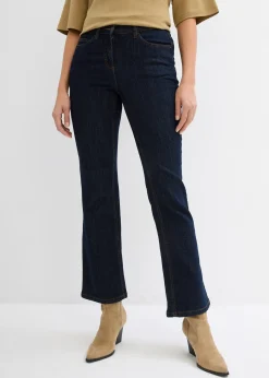 Femme bonprix Jeans|Jean bootcut taille mi-haute, extensible