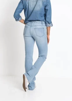 Femme bonprix Jeans|Jean bootcut taille mi-haute, extensible et confortable
