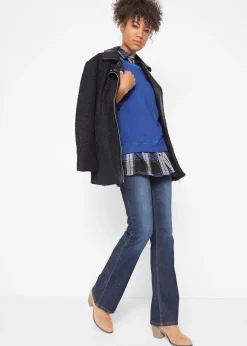 Femme bonprix Jeans|Tailles Petite|Jean bootcut taille mi-haute, extensible et confortable