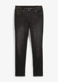 bonprix Jean boyfriend taille mi-haute, extensible|Femme Jeans