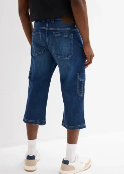 bonprix Jean cargo 3/4 regular droit|Homme Jeans