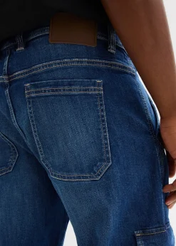 bonprix Jean cargo 3/4 regular droit|Homme Jeans