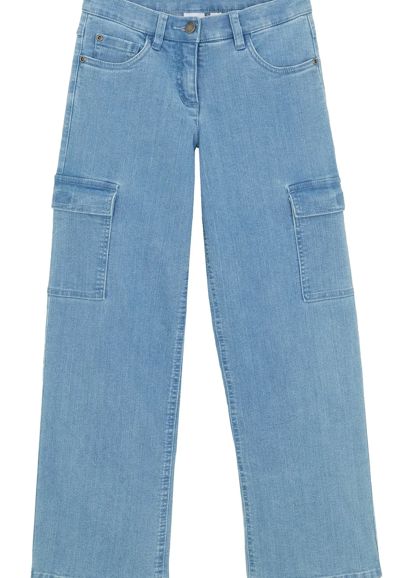 Enfant bonprix Vêtements Enfant|Filles 9-16 Ans·Jeans|Jean cargo ample