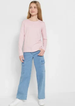 Enfant bonprix Vêtements Enfant|Filles 9-16 Ans·Jeans|Jean cargo ample