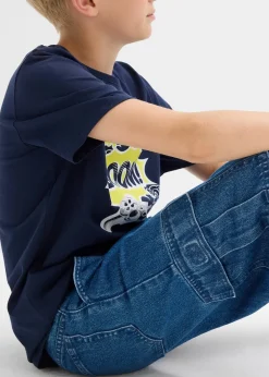 bonprix Jean cargo droit et loose, taille réglable|Enfant Vêtements Enfant|Garçons 9-16 Ans·Jeans