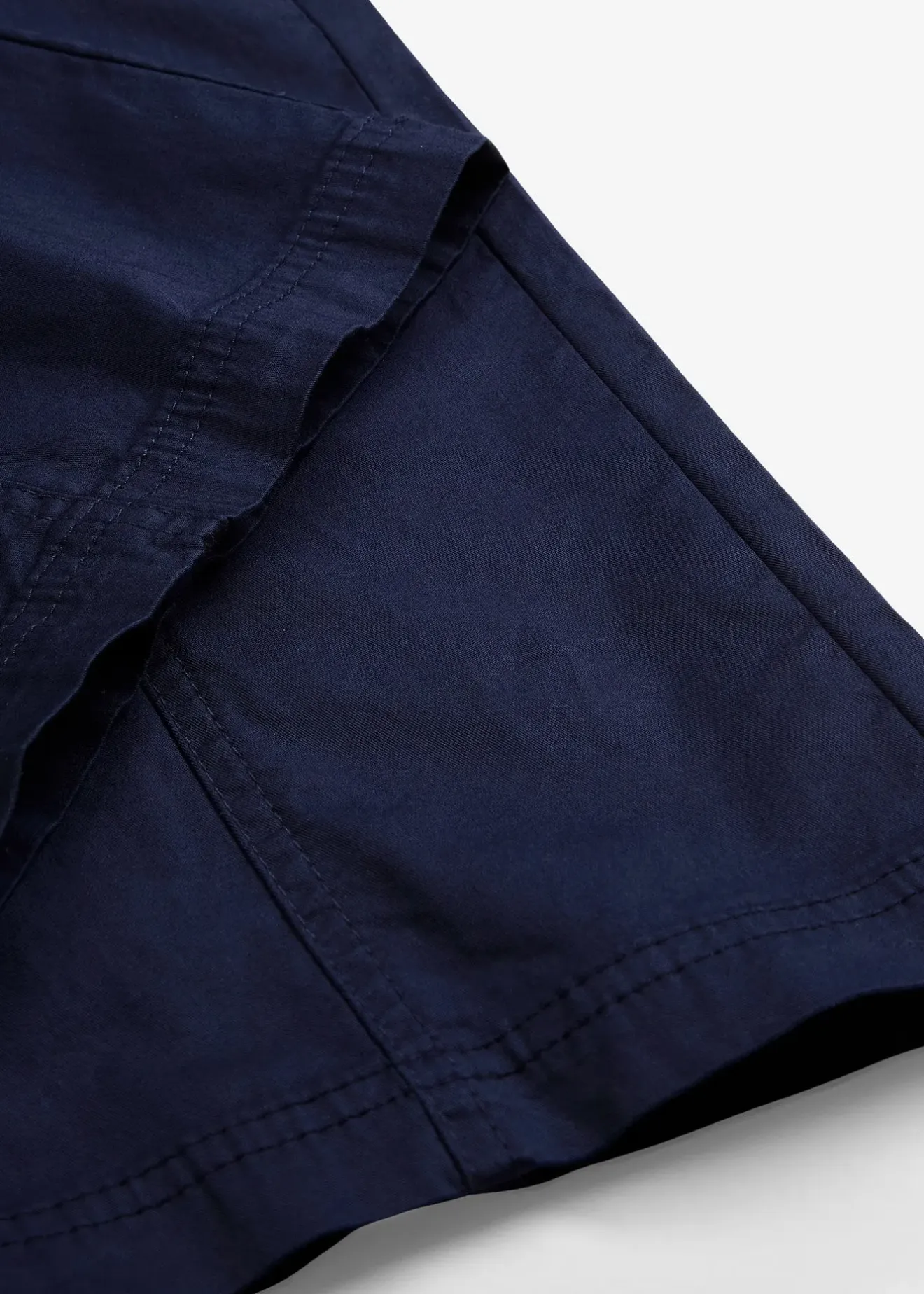 Femme bonprix Pantalons|Jean cargo en coton, taille mi-haute