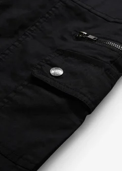 bonprix Jean cargo en coton, taille mi-haute|Femme Pantalons