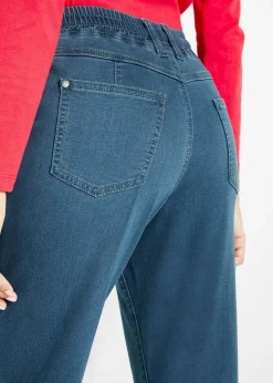 Femme bonprix Vêtements Thermiques|Jeans|Jean chaud à empiècement taille confortable