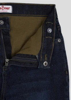 Enfant bonprix Vêtements Enfant|Filles 9-16 Ans·Vestes Outdoor|Jean chaud taille mi-haute, doublure jersey