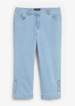 bonprix Jean corsaire, taille mi-haute|Femme Jeans