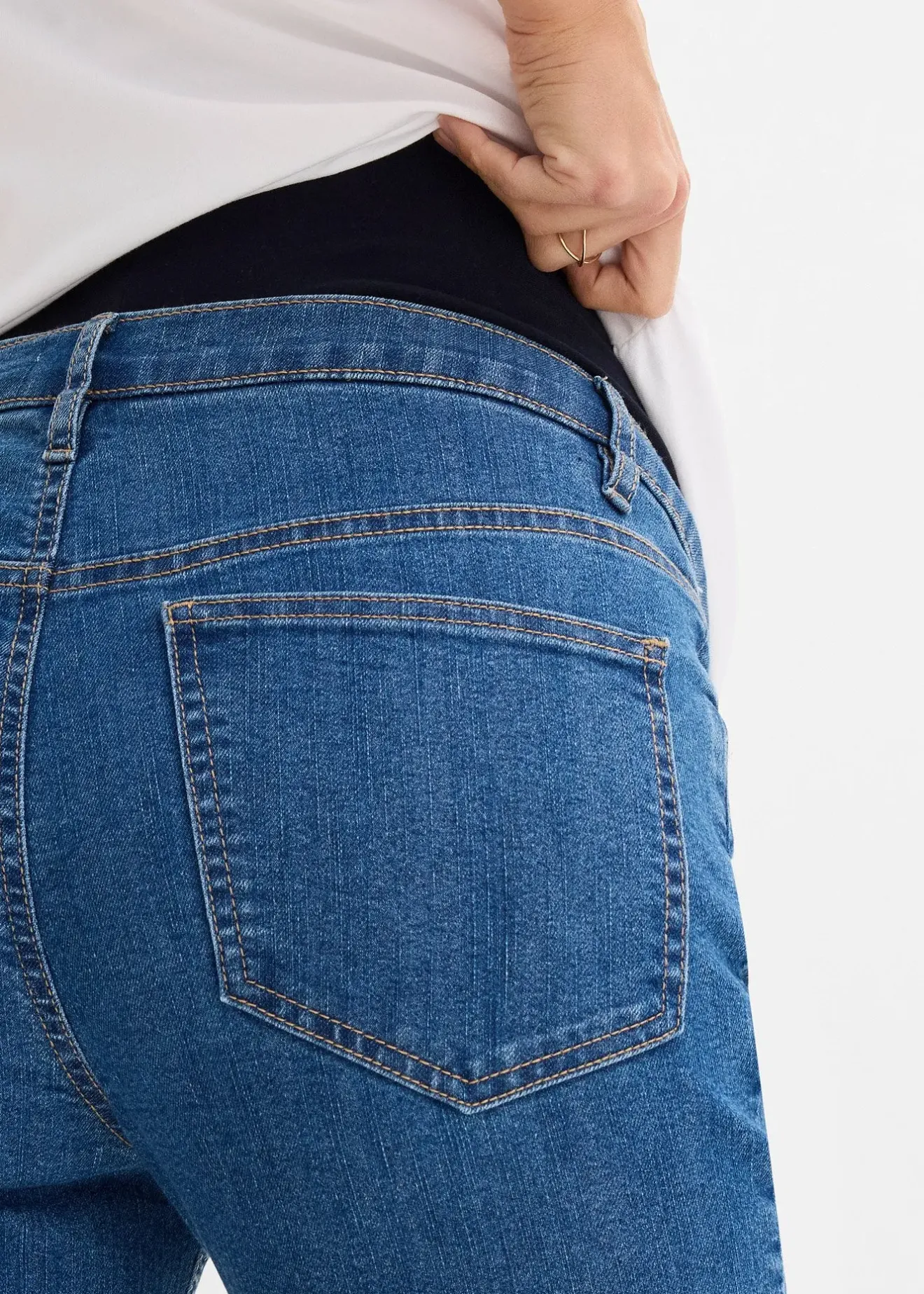 bonprix Jean de grossesse, coupe droite|Femme Femme Enceinte