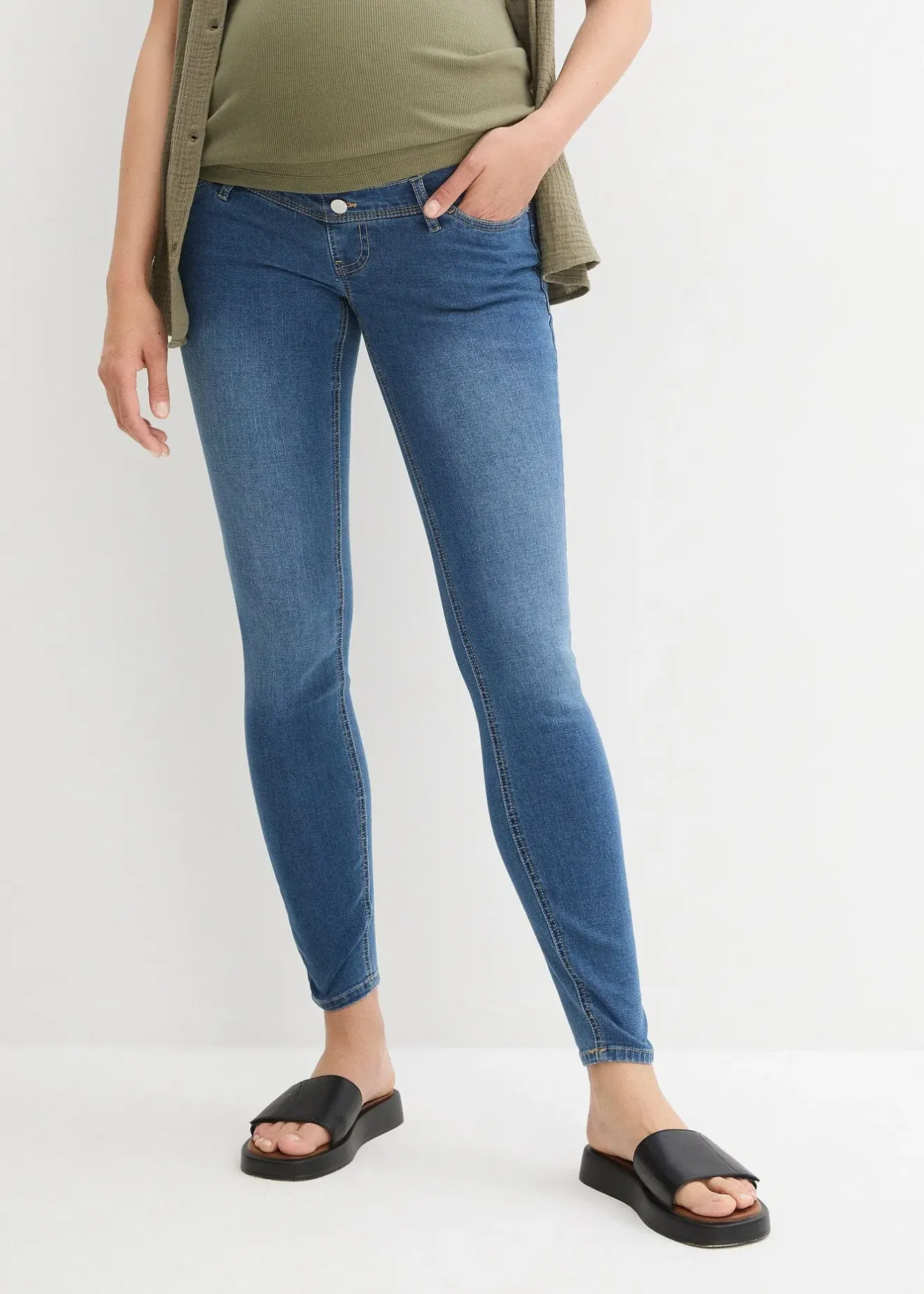 bonprix Jean de grossesse, skinny|Femme Femme Enceinte