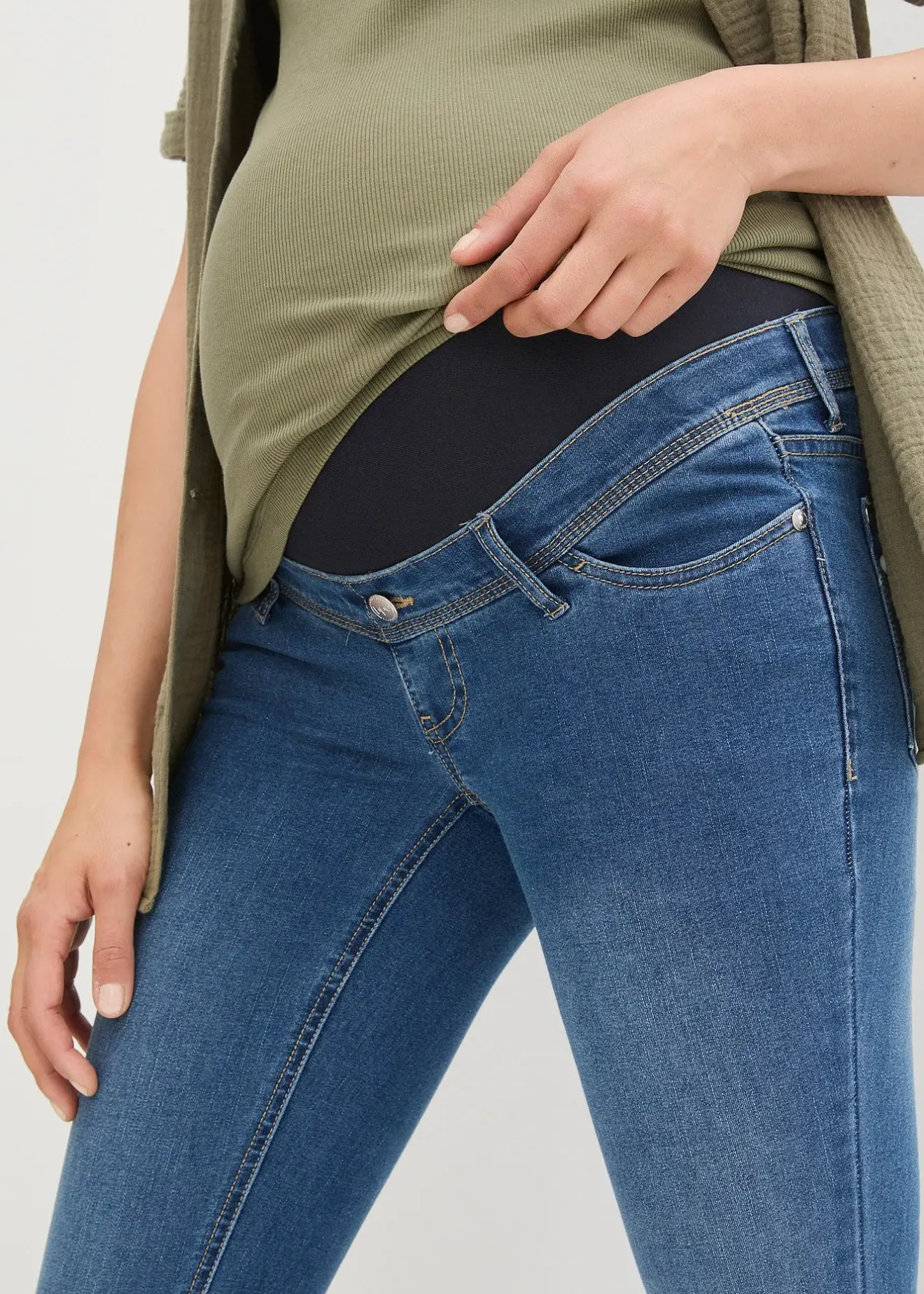 bonprix Jean de grossesse, skinny|Femme Femme Enceinte