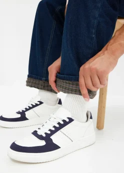 bonprix Jean droit, coupe classique, doublure chaude en flanelle|Homme Vêtements Thermiques|Vêtements De Plein Air