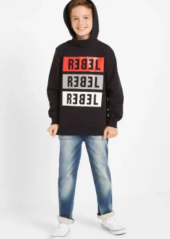 Enfant bonprix Vêtements Enfant|Garçons 9-16 Ans·Jeans|Jean droit en molleton, Regular