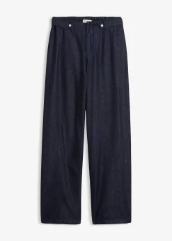 bonprix Jean droit et loose, taille haute|Femme Jeans|Tailles Petite