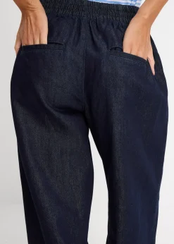 bonprix Jean droit et loose, taille haute|Femme Jeans|Tailles Petite