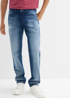 Homme bonprix Jeans|Jean droit extensible, regular