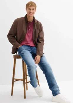 Homme bonprix Jeans|Jean droit extensible, regular