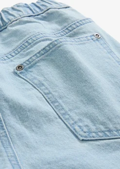 bonprix Jean droit, loose, à taille élastiquée|Enfant Garçons 9-16 Ans·Jeans
