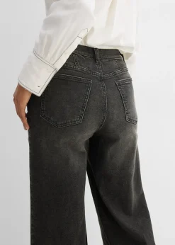 bonprix Jean droit loose, taille haute|Femme Jeans