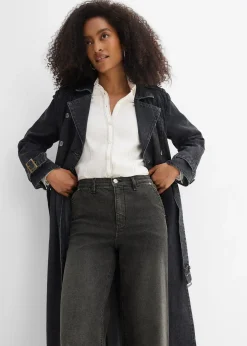 bonprix Jean droit loose, taille haute|Femme Jeans