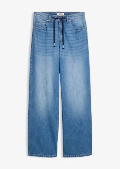 bonprix Jean droit loose, taille haute|Femme Jeans