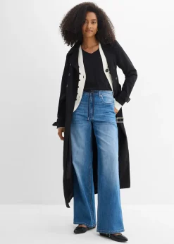 bonprix Jean droit loose, taille haute|Femme Jeans