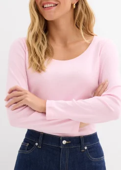 bonprix Jean droit loose taille mi-haute, long|Femme Jeans