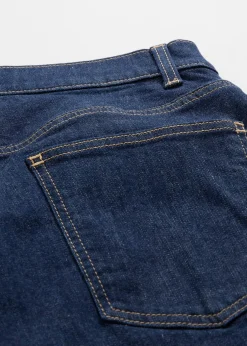 bonprix Jean droit loose taille mi-haute, long|Femme Jeans