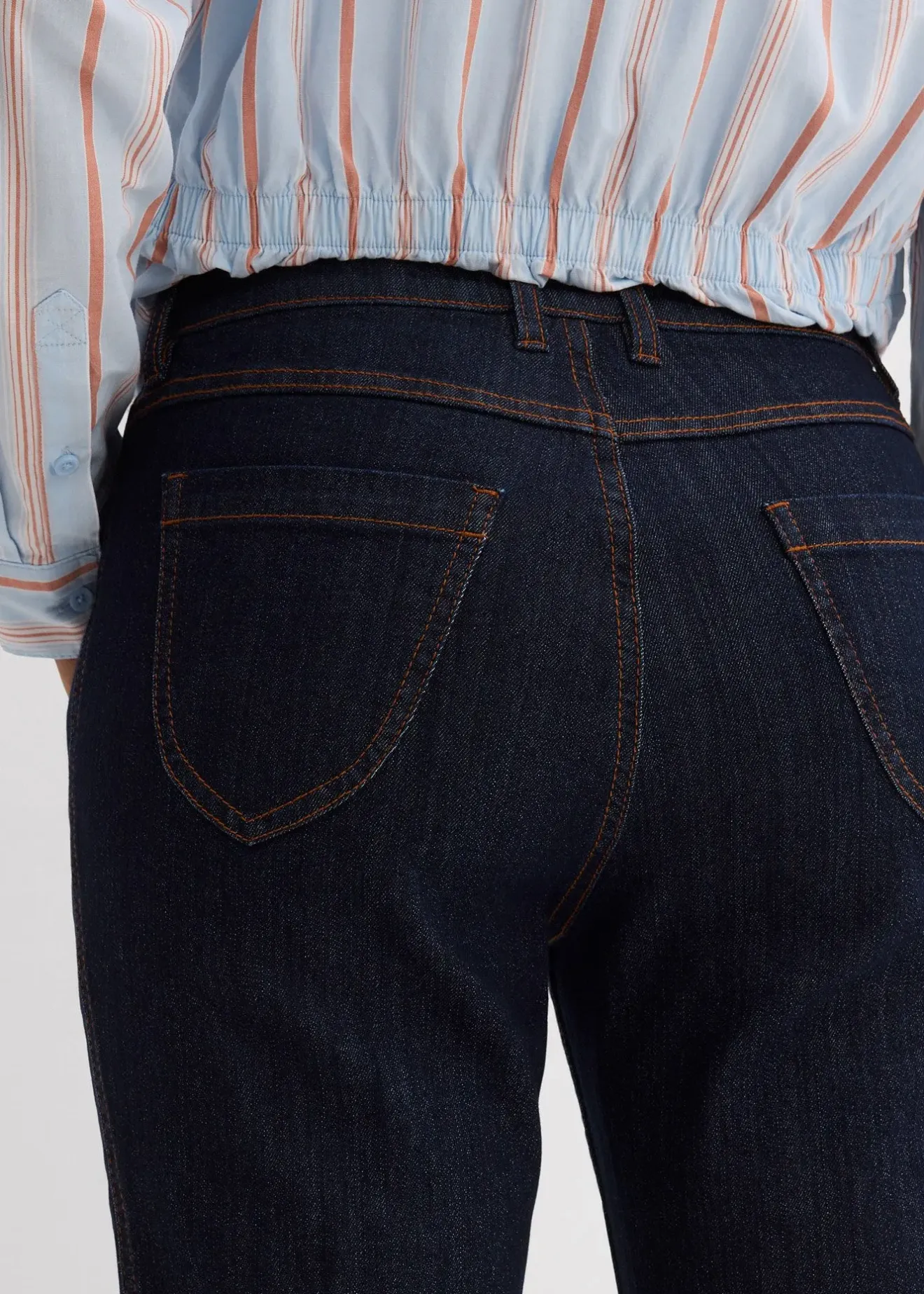 Femme bonprix Jeans|Jean droit taille haute