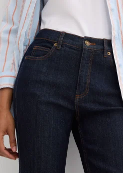 Femme bonprix Jeans|Jean droit taille haute