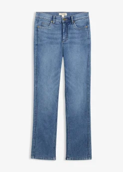 Femme bonprix Jeans|Jean droit taille haute