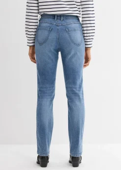 Femme bonprix Jeans|Jean droit taille haute