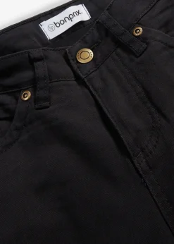 bonprix Jean droit taille mi-haute, extensible|Femme Jeans|Tailles Petite