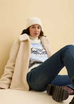 Femme bonprix Tailles Petite|Jeans|Jean droit taille mi-haute, extensible