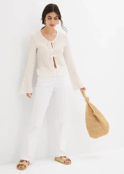 Femme bonprix Jeans|Tailles Petite|Jean droit taille mi-haute, extensible