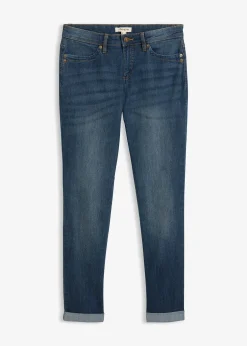 bonprix Jean droit taille mi-haute, extensible|Femme Tailles Petite