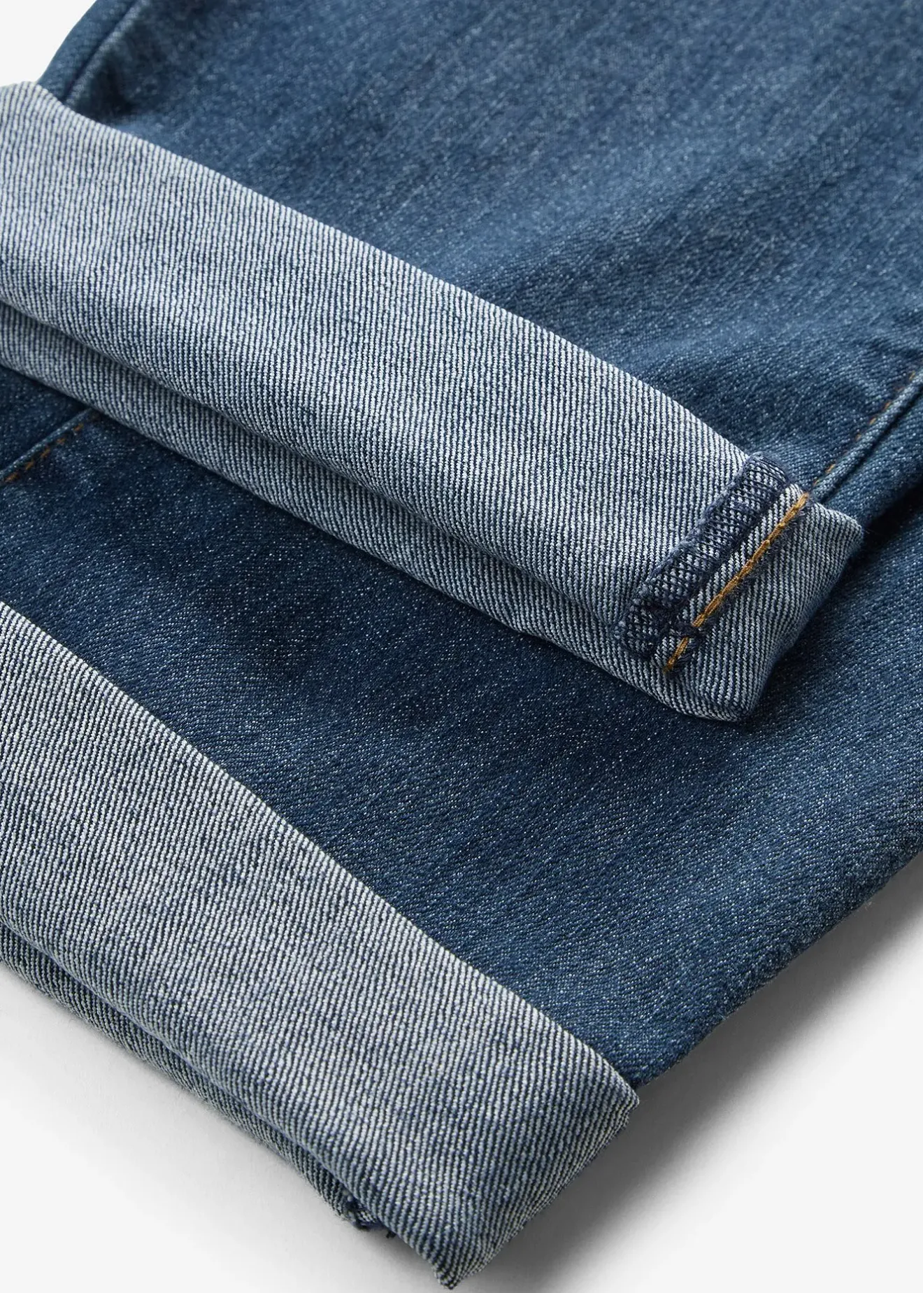 bonprix Jean droit taille mi-haute, extensible|Femme Tailles Petite