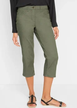 bonprix Jean droit, taille mi-haute et confortable|Femme Pantalons