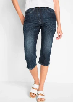 bonprix Jean droit, taille mi-haute, extensible|Femme Jeans