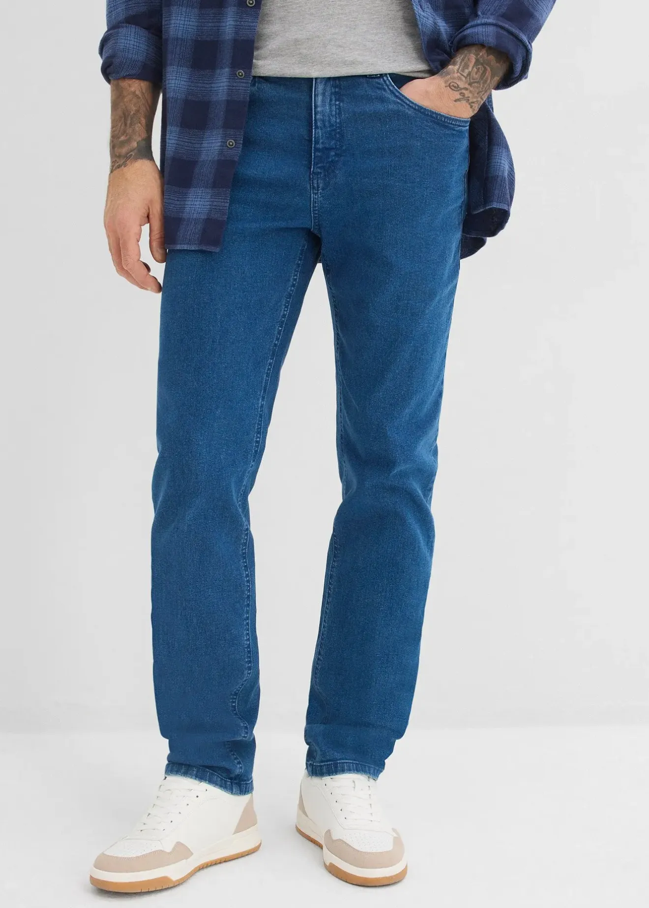 bonprix Jean extensible classique, fuselé|Homme Jeans