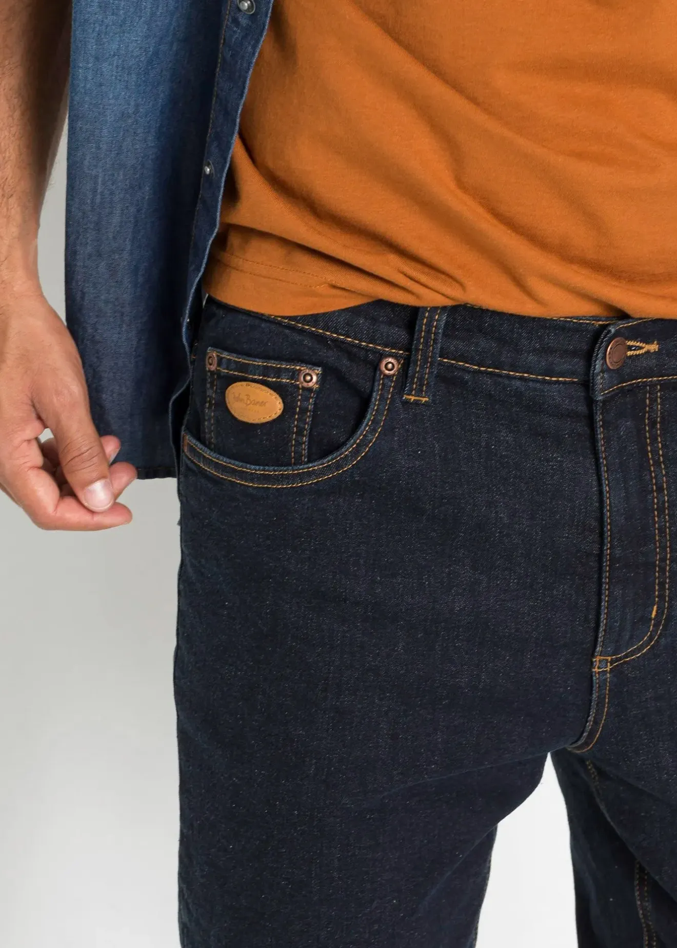 bonprix Jean extensible classique à doublure thermique en polaire|Homme Vêtements Thermiques|Vêtements De Plein Air
