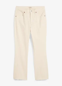 bonprix Jean flare taille haute, cropped|Femme Jeans