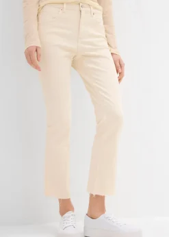 bonprix Jean flare taille haute, cropped|Femme Jeans