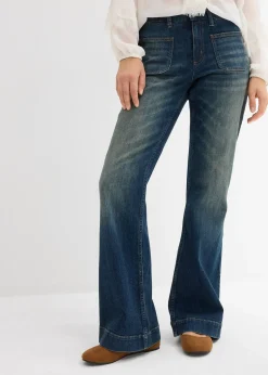 bonprix Jean flare taille mi-haute|Femme Jeans